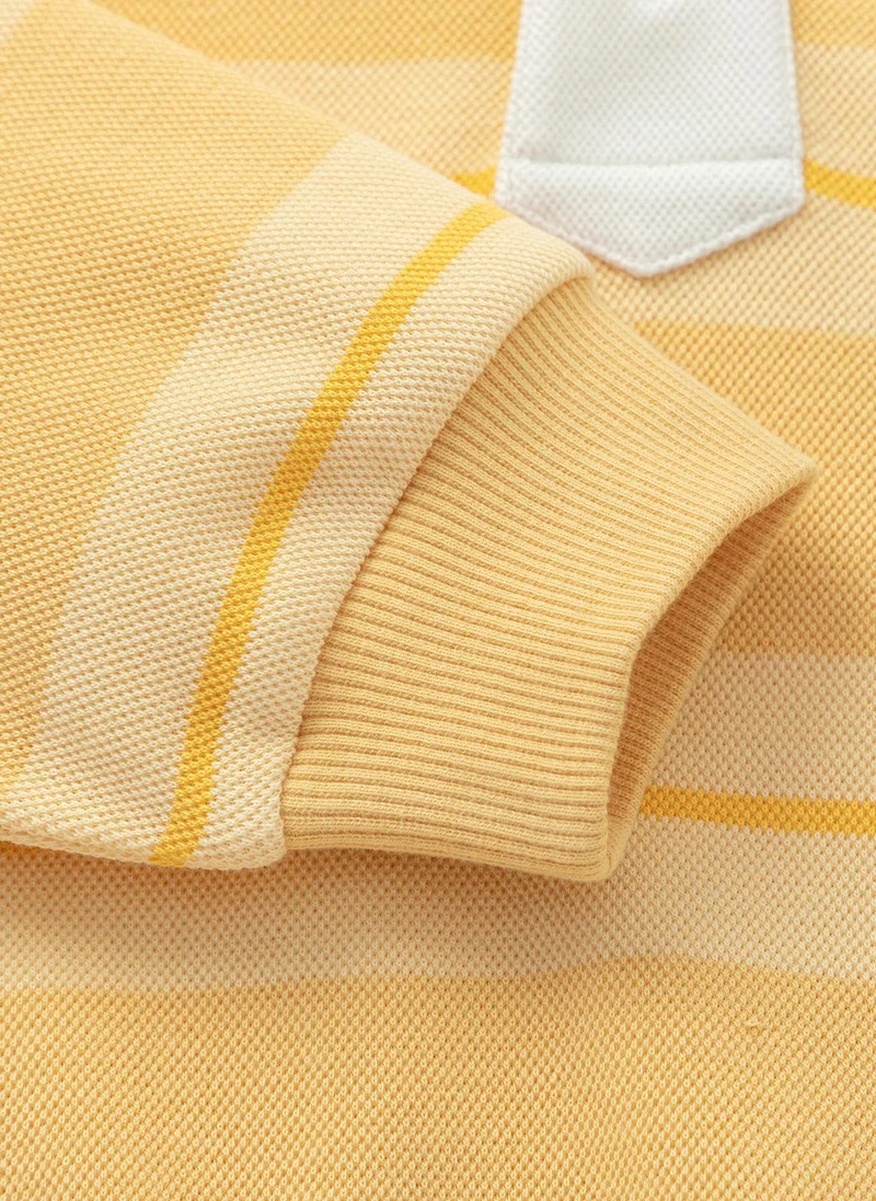 Balabala Yellow Toddler Boys Lapel Sweatshirt for Men | Best Price UAE